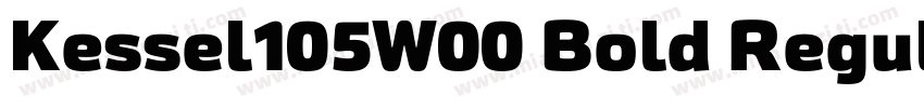 Kessel105W00 Bold Regular字体转换